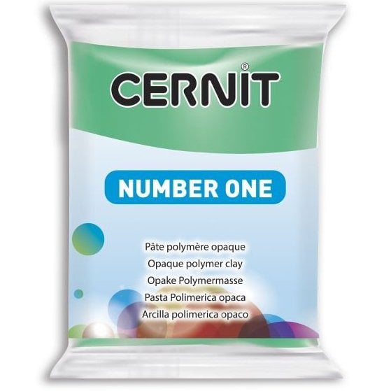 Cernit Number One Polimer Kil 56g Lichen Green 652