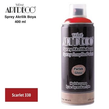 Artdeco Akrilik Sprey Boya 400ml 330 Scarlet