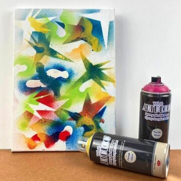 Artdeco Akrilik Sprey Boya 400ml 330 Scarlet