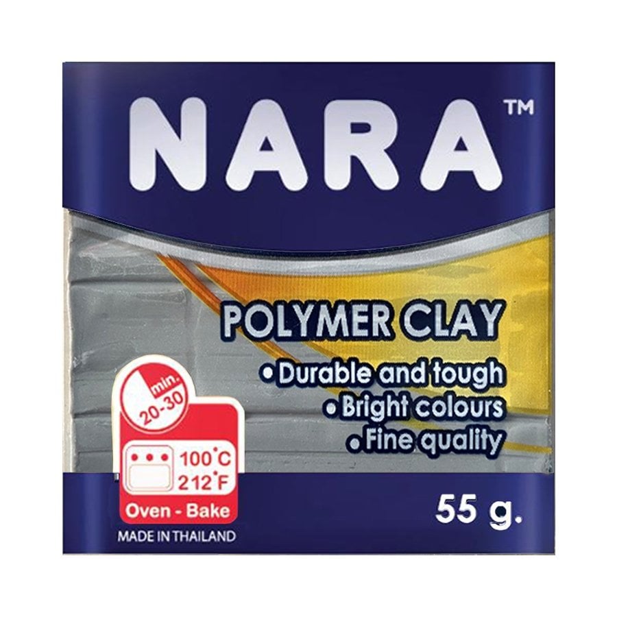 Nara Polimer Kil 55gr PM25 Metallic Grey