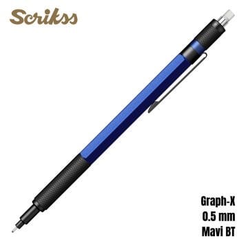 Scrikss Versatil Kalem Graph-X 0,5mm Mavi