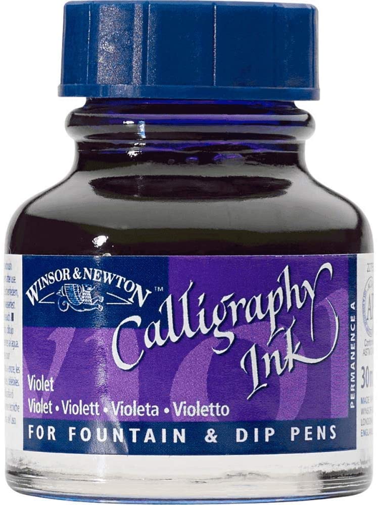Winsor Newton Calligraphy Ink Kaligrafi Mürekkebi 30ml Violet
