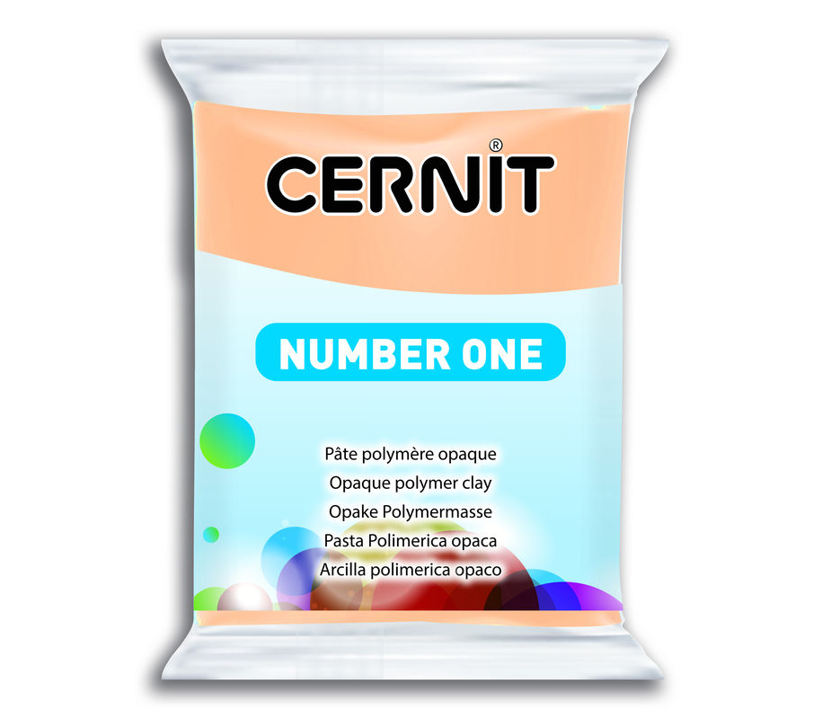 Cernit Number One Polimer Kil 56gr Peach 423