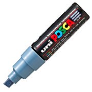 Uni Posca Marker Pc-8k Bold 8.0 Mm Slate Grey