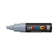 Uni Posca Marker Pc-8k Bold 8.0 Mm Grey