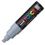 Uni Posca Marker Pc-8k Bold 8.0 Mm Grey