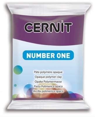 Cernit Number One Polimer Kil 56gr Purple 962