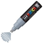 Uni Posca Marker Pc-8k Bold 8.0 Mm Grey