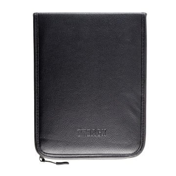 BBack Suni Deri Fermuarlı Sanatsal Çanta A5 20x26cm Kanatlı