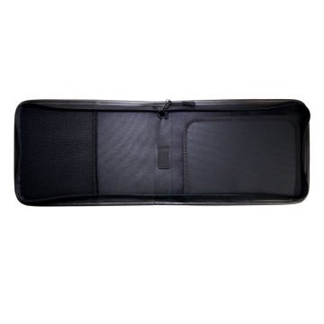 BBack Suni Deri Fermuarlı Sanatsal Çanta A5 20x26cm Kanatlı