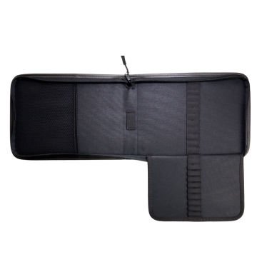 BBack Suni Deri Fermuarlı Sanatsal Çanta A5 20x26cm Kanatlı