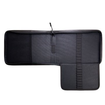 BBack Suni Deri Fermuarlı Sanatsal Çanta A5 20x26cm Kanatlı