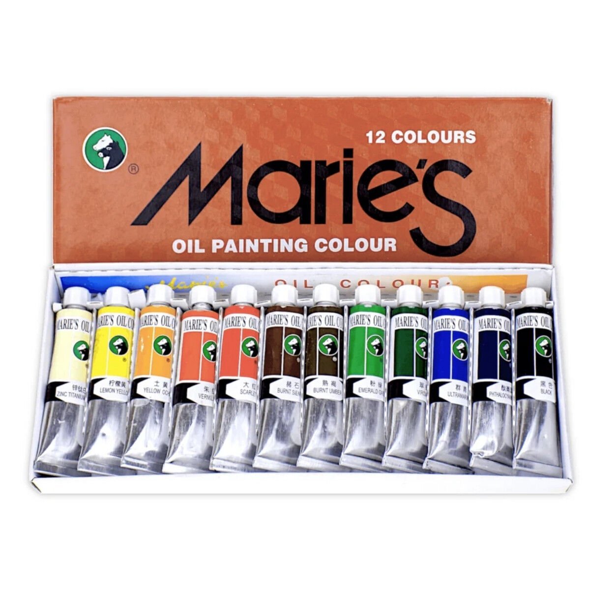 Maries Yağlı Boya 12 Renk Set