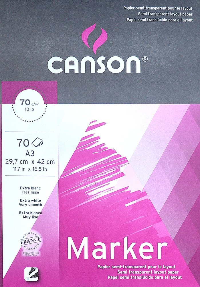 Canson Marker Defter A3 70gr 70yp 297233