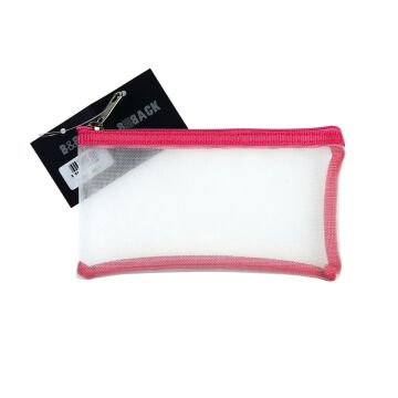 BBack Mesh Kalemlik 19x11cm Pembe