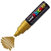 Uni Posca Marker Pc-8k Bold 8.0 Mm Gold