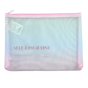 Art Elegant Mesh File Dosya A4 Renkli Pembe