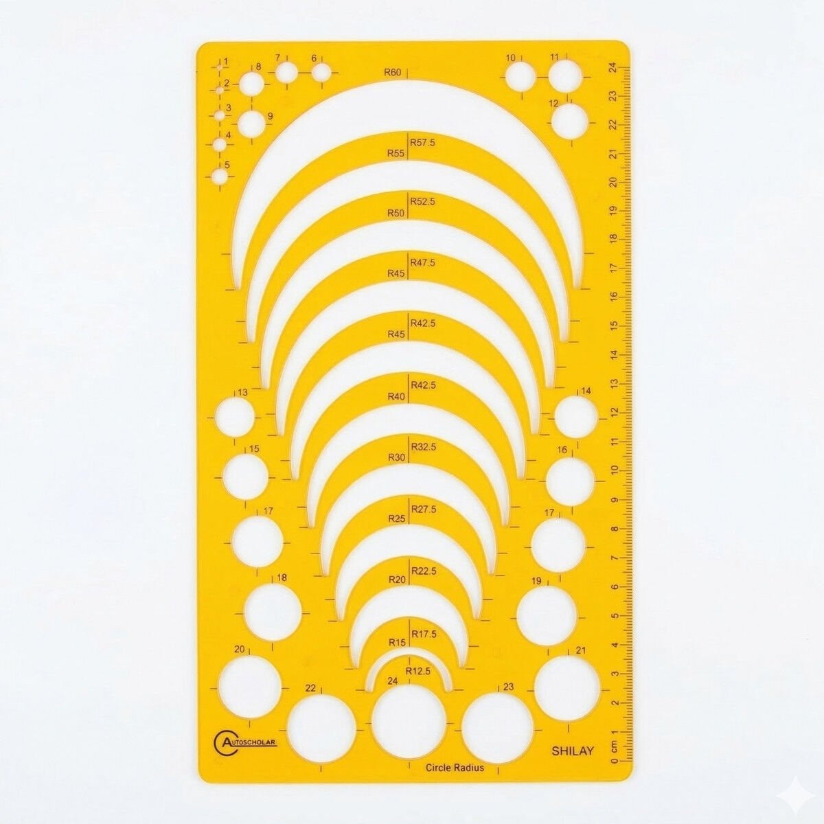 Artscholar Circle Radius Daire Şablonu