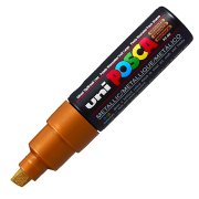 Uni Posca Marker Pc-8k Bold 8.0 Mm Bronze