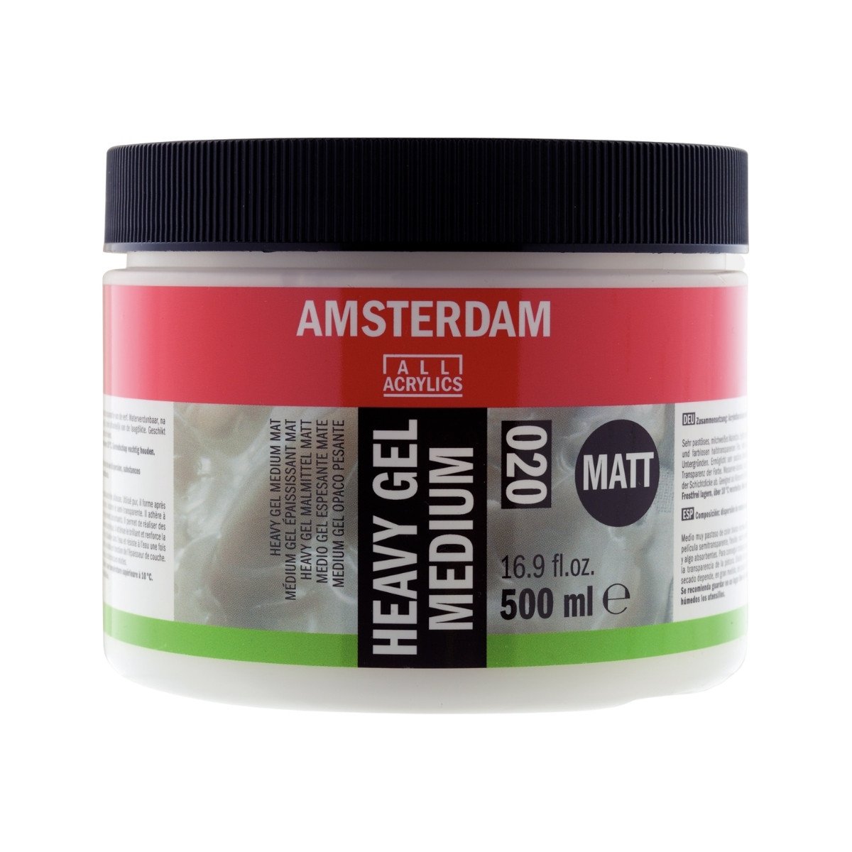 Amsterdam Heavy Gel Medium Mat 020 500ml