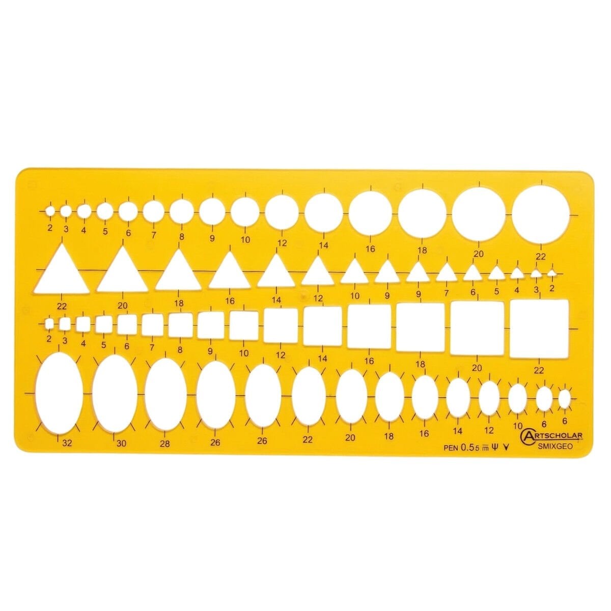 Artscholar Student Combination Şekiller Şablonu