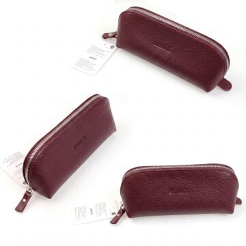 Bback Kalem Kutu Üçgen Büyük Boy 9x9x22cm Bordo