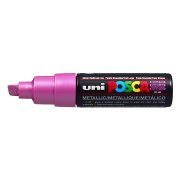 Uni Posca Marker Pc-8k Bold 8.0 Mm Metallic Pink