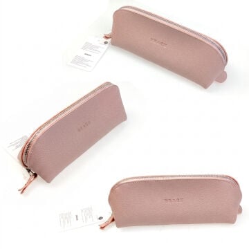 Bback Kalem Kutu Üçgen Büyük Boy 9x9x22cm Pembe