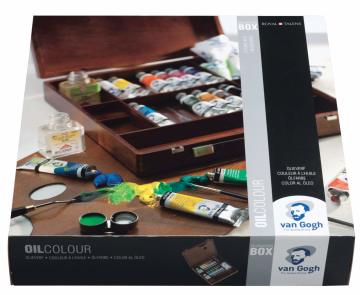 Talens Van Gogh Yağlı Boya Seti Ahşap Kutu Oil Colour İnspiration box