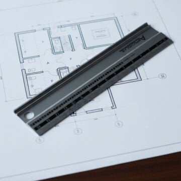 Artscholar Kaymaz Aluminyum Cetvel 15cm