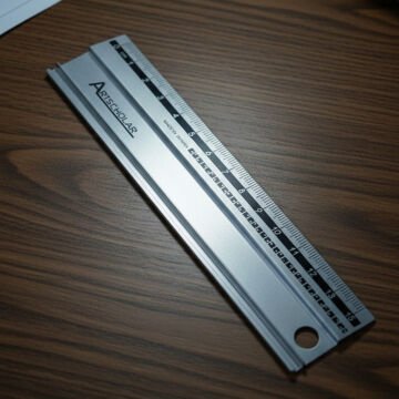 Artscholar Kaymaz Aluminyum Cetvel 15cm