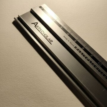 Artscholar Kaymaz Aluminyum Cetvel 15cm