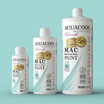 Aquacool Multi Akrilik Boya 150ml 623 Küf Yeşili