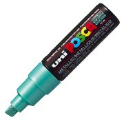 Uni Posca Marker Pc-8k Bold 8.0 Mm Metallic Green
