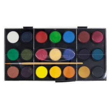 Faber Castell Sulu Boya 21 Renk Büyük Boy
