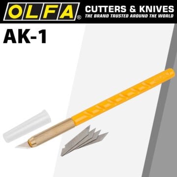 Olfa Kretuar Bıçağı AK-1 KB Model 25 Yedekli