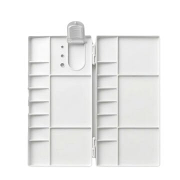 Art Elegant Kapaklı Plastik Palet 20x10cm