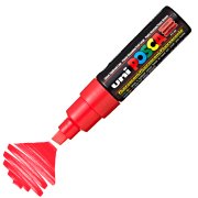 Uni Posca Marker Pc-8k Bold 8.0 Mm Fluorescent Red