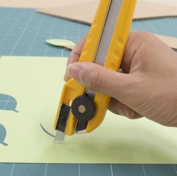 Olfa L-3 Maket Bıçağı Çift Yönlü Dizayn Kırılan Ucun Tekrar Kullanımı