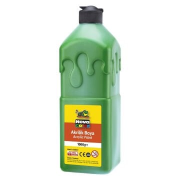 Nova Color Akrilik Boya 1000gr 224 Yeşil