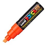 Uni Posca Marker Pc-8k Bold 8.0 Mm Fluorescent Orange