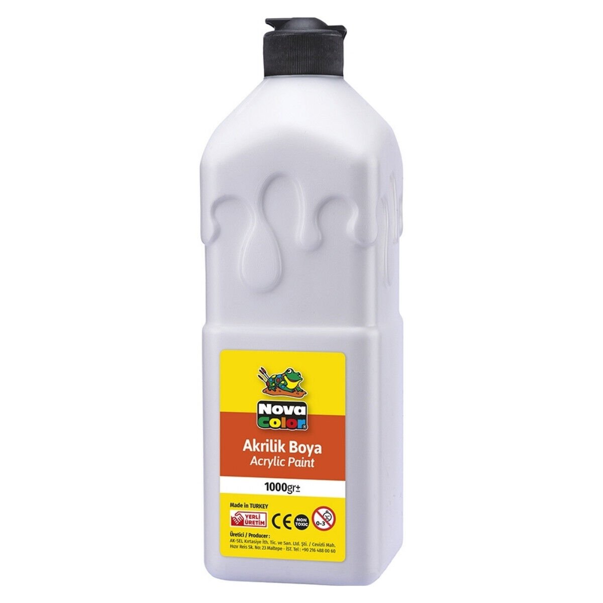 Nova Color Akrilik Boya 1000gr 225 Beyaz