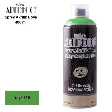 Artdeco Akrilik Sprey Boya 400ml 560 Yeşil