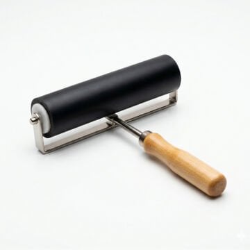 Vox Ahşap Saplı Kauçuk Merdane 15cm