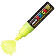 Uni Posca Marker Pc-8k Bold 8.0 Mm Fluorescent Yellow
