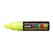 Uni Posca Marker Pc-8k Bold 8.0 Mm Fluorescent Yellow