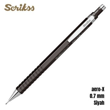Scrikss Versatil Kalem Aero-X 0.7mm Siyah