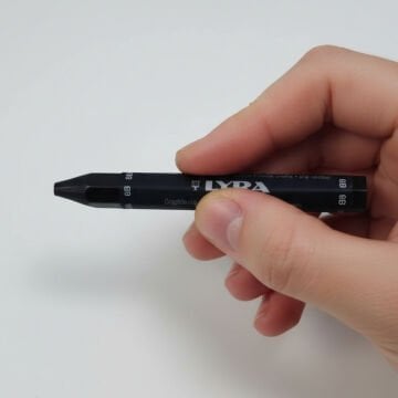Lyra Crayon Graphite Dereceli Çizim Kömürü 6B 12x115mm