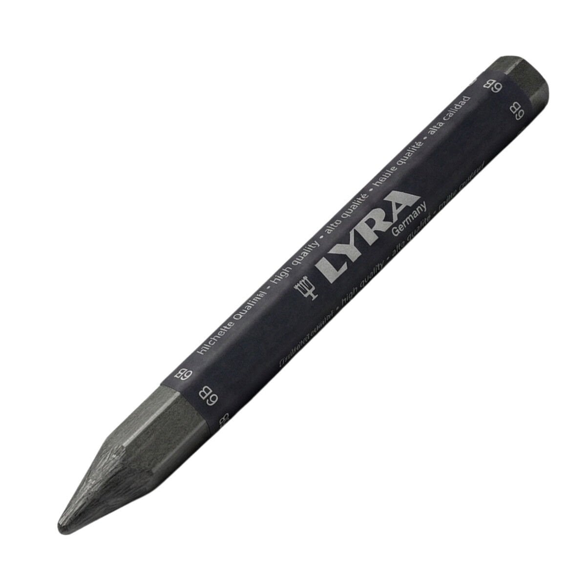 Lyra Crayon Graphite Dereceli Çizim Kömürü 6B 12x115mm