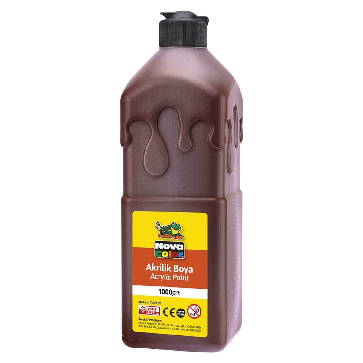 Nova Color Akrilik Boya 1000gr 227 Kahve